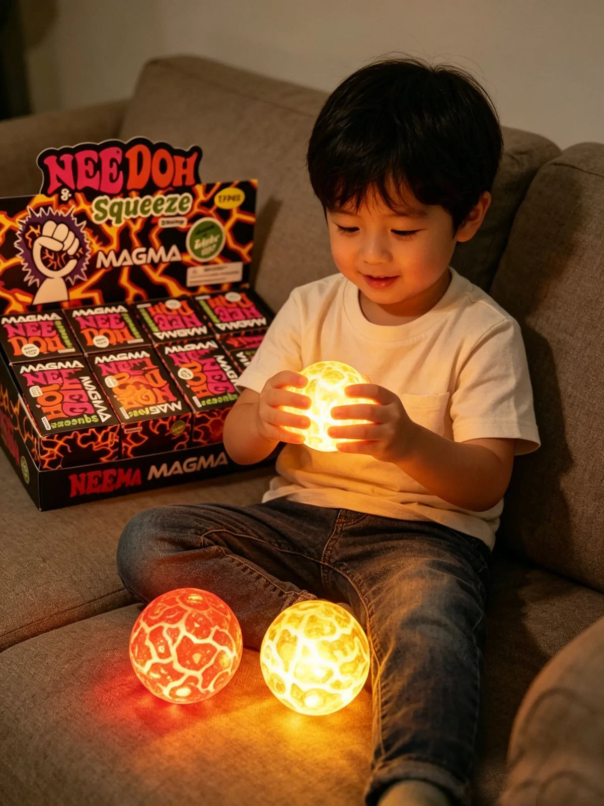 NeeDoh Meteorite Squishy Squeeze Balls