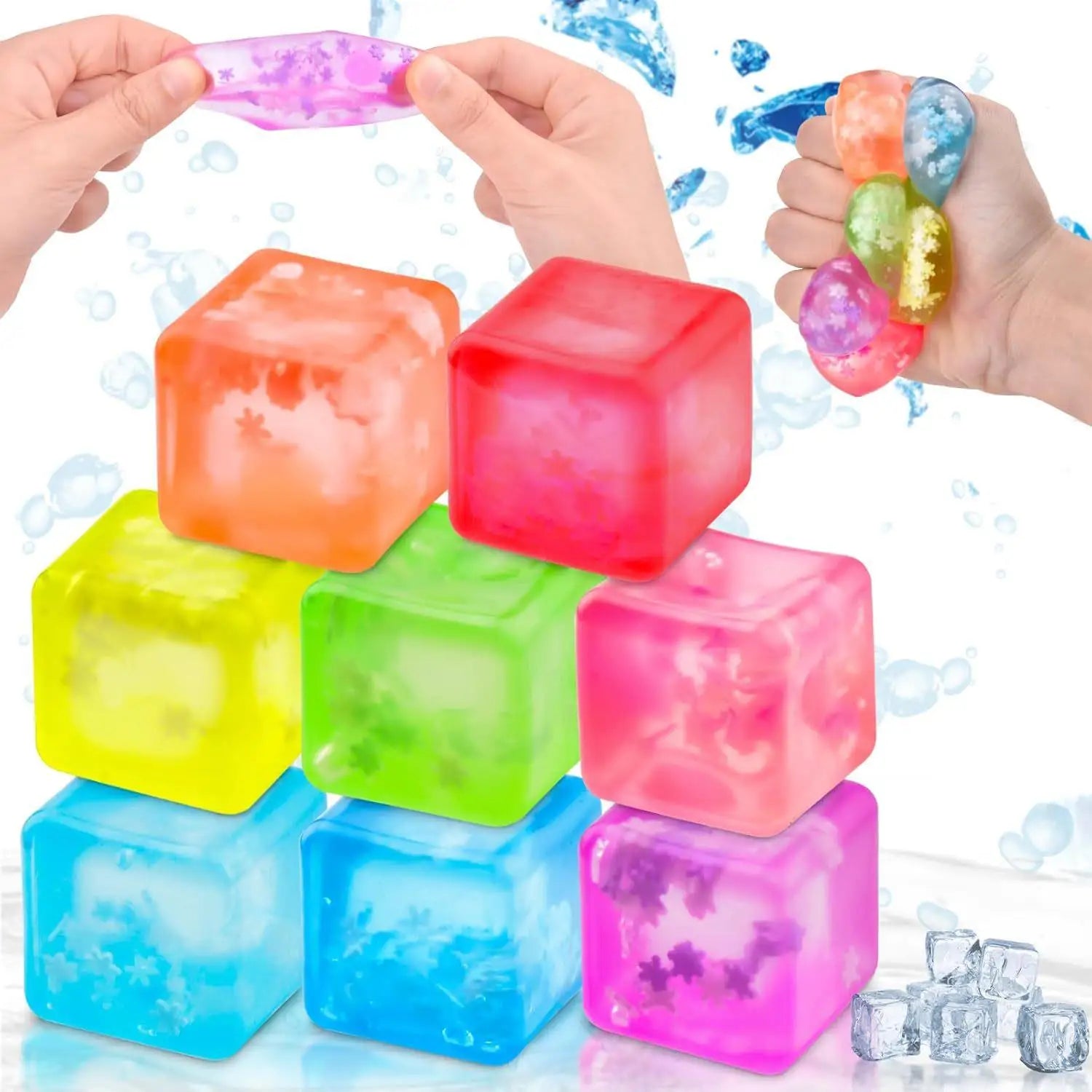 Ice Skin Maltose Squishy Stress Relief Ball | Slow Rebound Fidget Toy