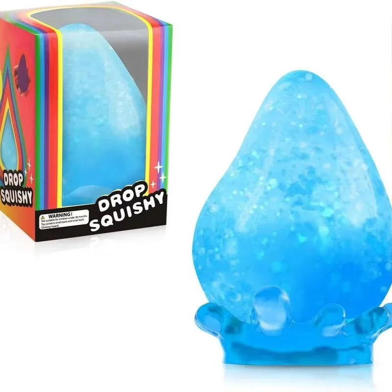 Water Droplet Squishy Stress Relief Toy | Slow Rebound Squeeze Ball