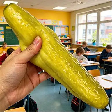 1PC Cucumber Shaped Squeezed Toy Creatively Gift For Kid Adult Sensory Playful Toy Realistic Interesting Decompression Toy