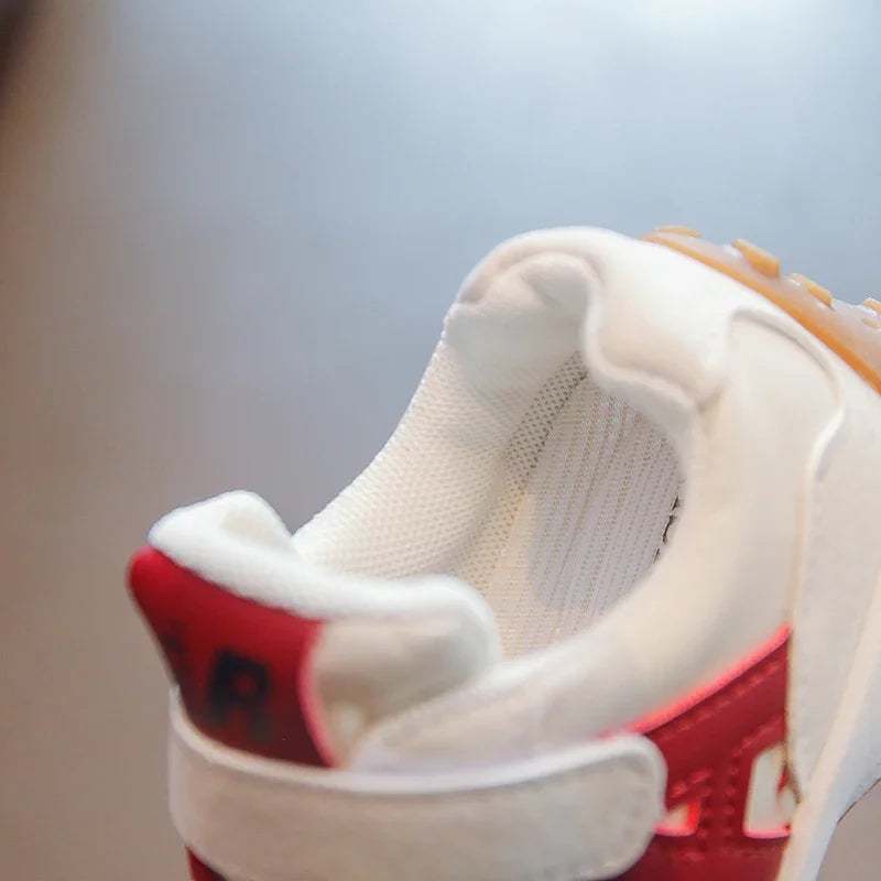 Kids' Unisex PU Leather Basketball Sports Sneakers