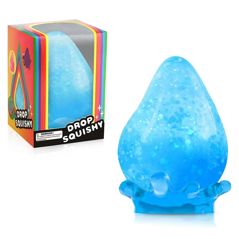 Dreamy Water Drop Squishy | Slow Rising Maltose Texture Stress Relief Toy