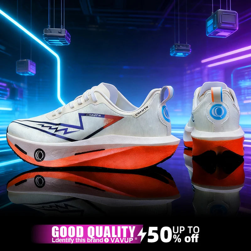 2026Running Shoes Carbon Board Men Speciality Marathon Sports Breathable Lightweight Women's Comfortable Nonskid Chunta Sneakers