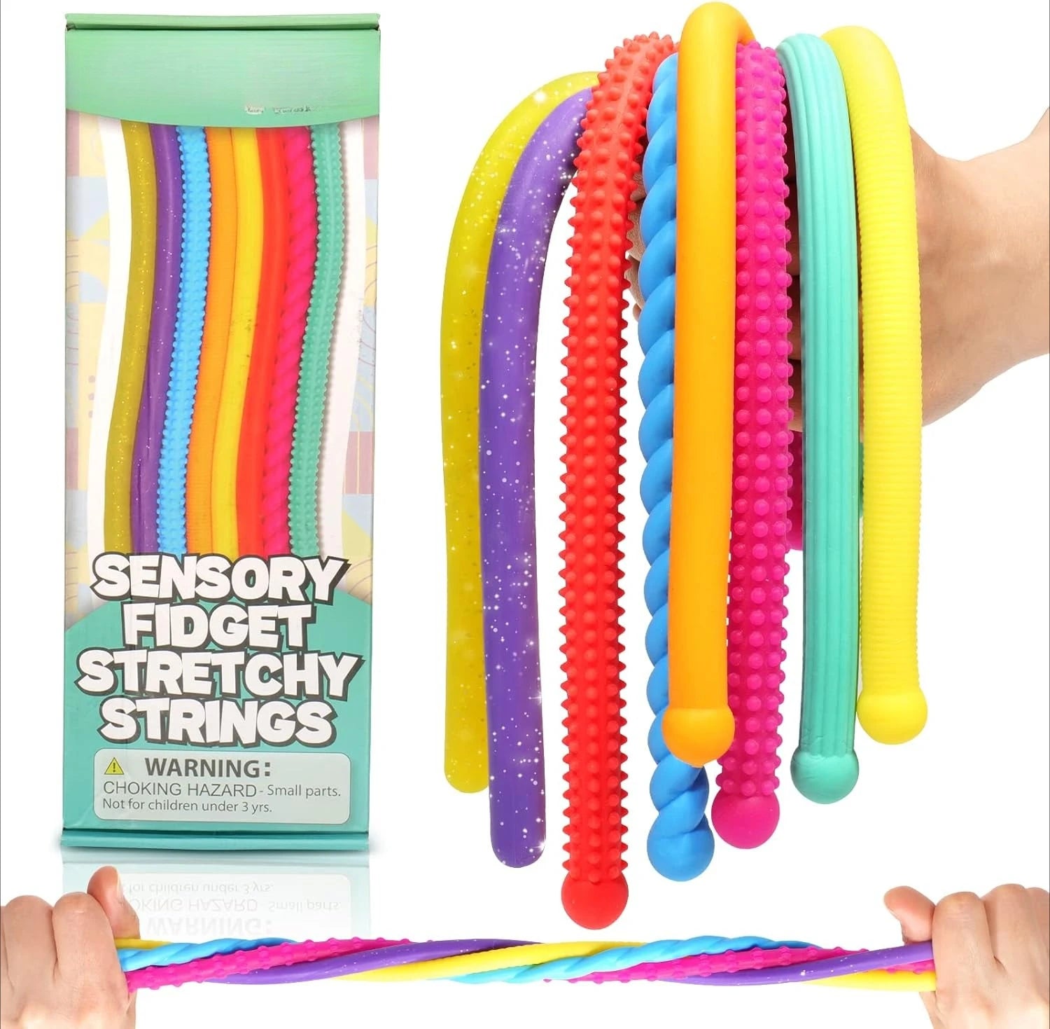 Textured Stretchy Sensory Fidget Toys | Stress & Anxiety Relief for Autism & Special Needs