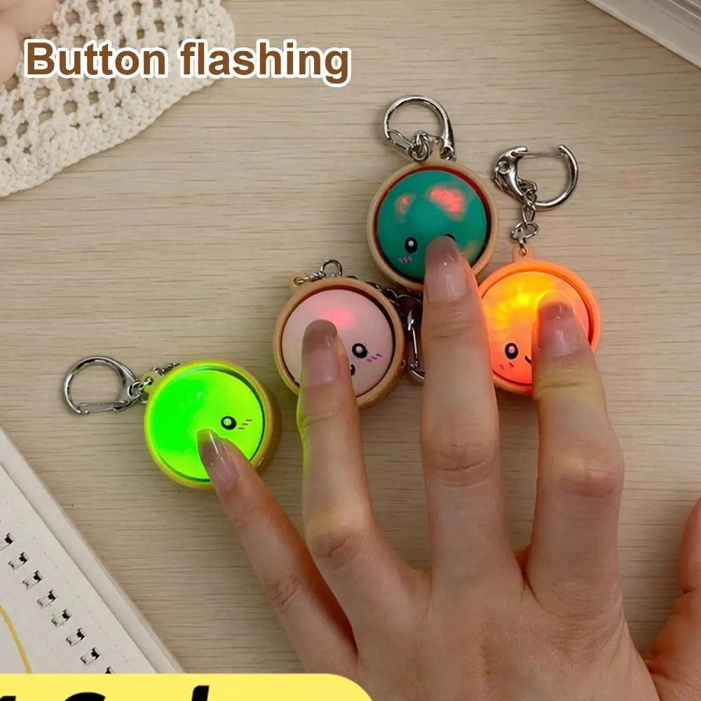 Dumpling Keyboard Clicker Fidget Keychain | Stress Relief Toy | 4, 6 or 12 Pack