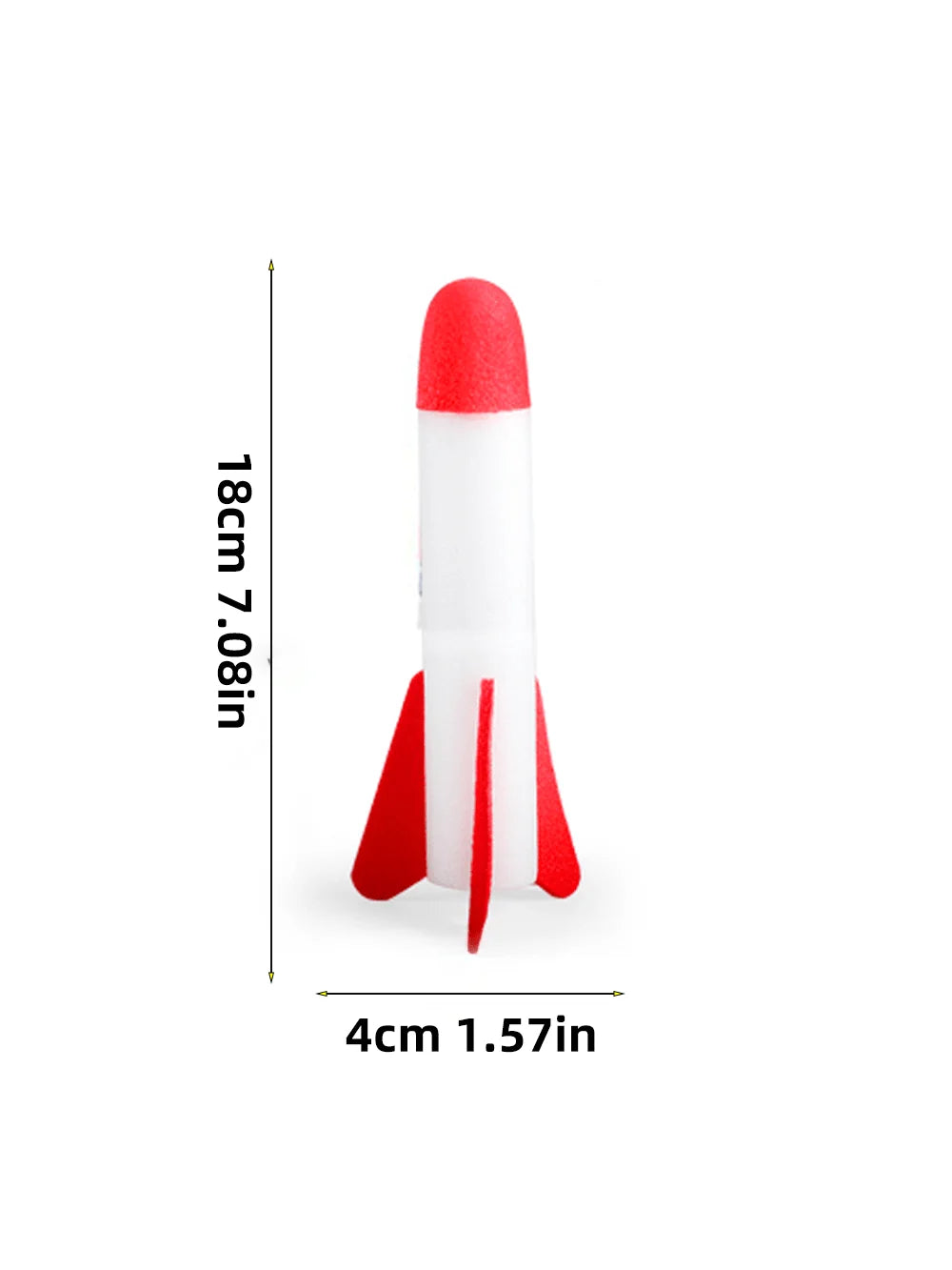 Kids Foam Rocket Pedal Launcher – Outdoor Jump & Fly Toy