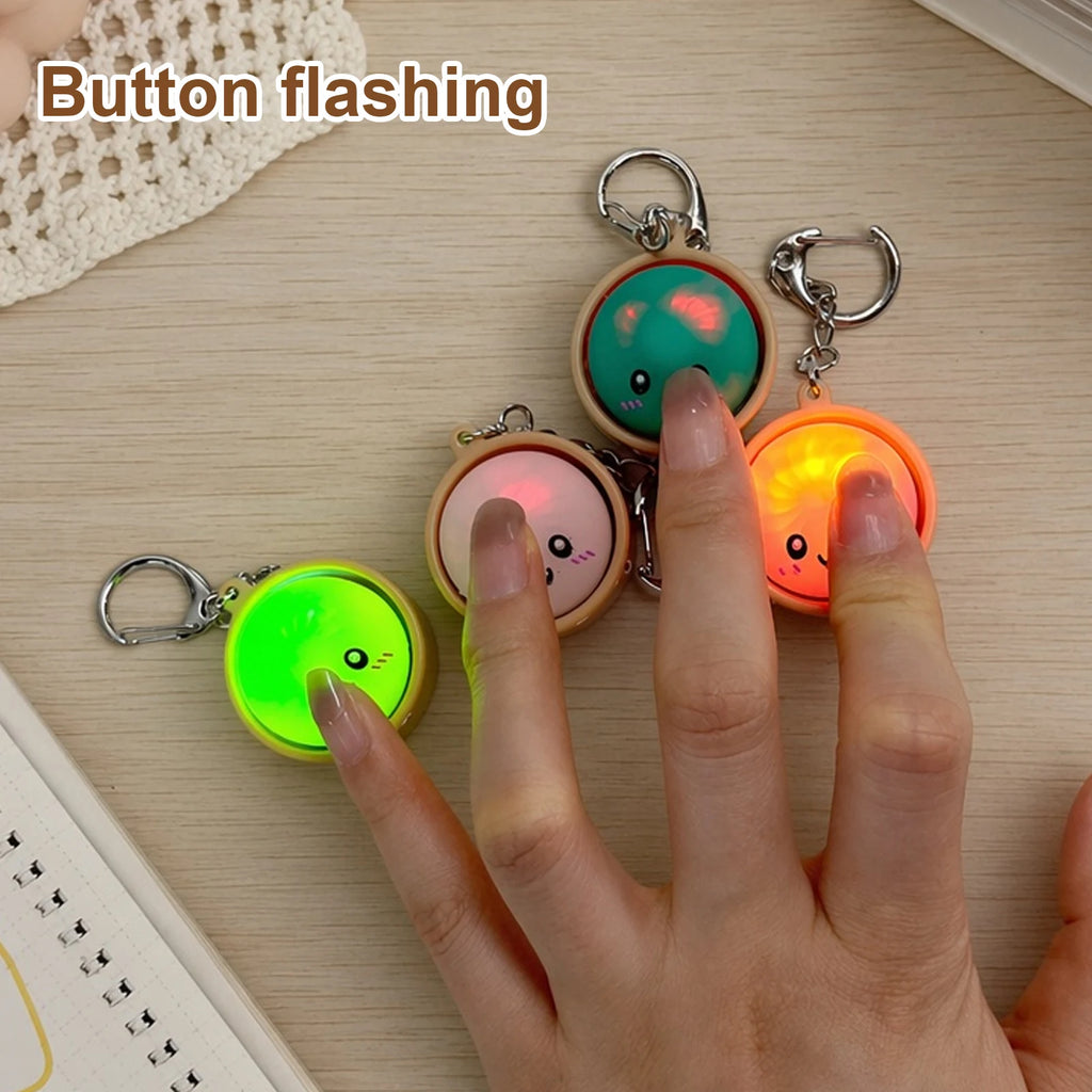 Dumpling Keyboard Clicker Fidget Keychain | Stress Relief Toy | 4, 6 or 12 Pack