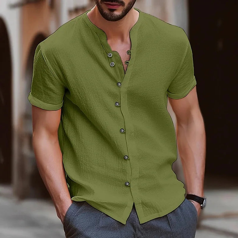 Beach Shirts Man Summer Shirt Cotton Linen Shirt Men Cotton Shirts Men Casual Shirts Summer Shirt Men Men Beach Shirt