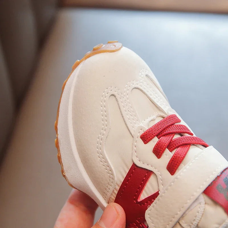 Kids' Unisex PU Leather Basketball Sports Sneakers