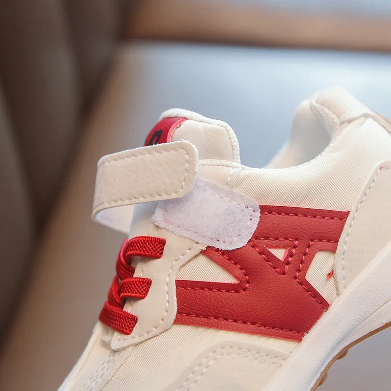 Kids' Unisex PU Leather Basketball Sports Sneakers