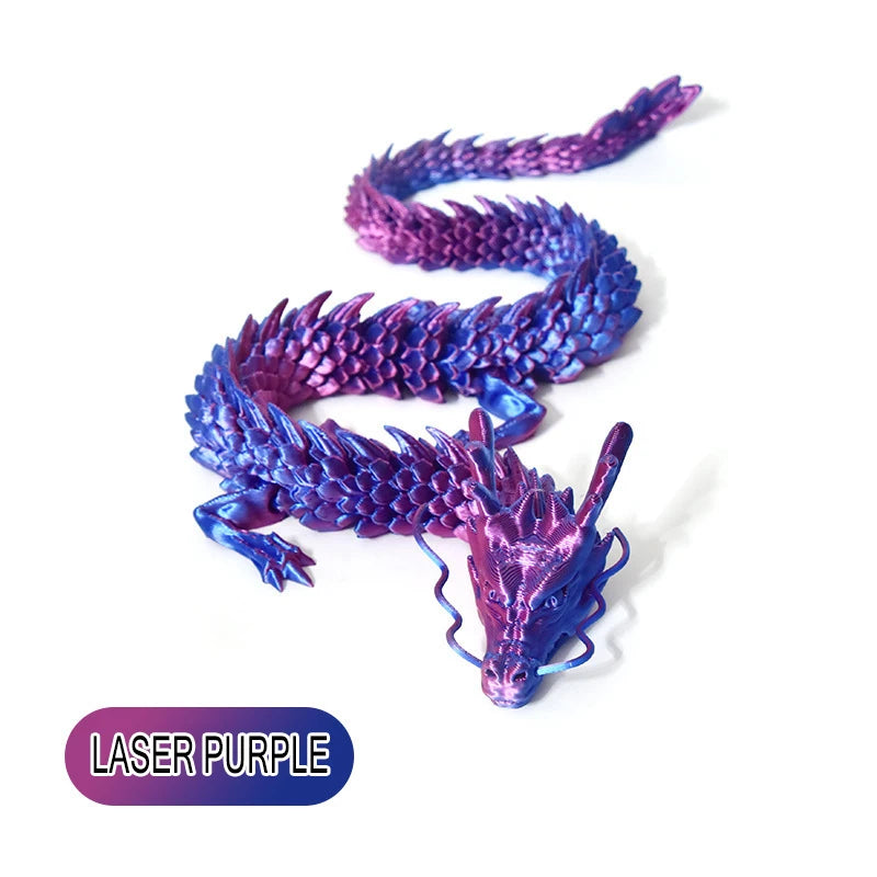 Giant 3D Dragon Figurine 60cm - Desk & Office Decor