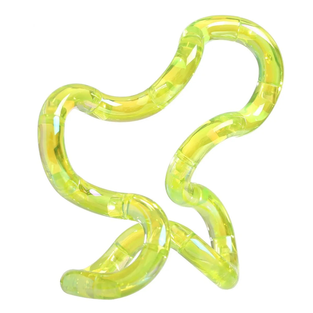 Unknot Electroplated Tangle Fidget Toy Temperature Sensitive Color Changing Luminous Stress Relief Focus Aid For Adults Office