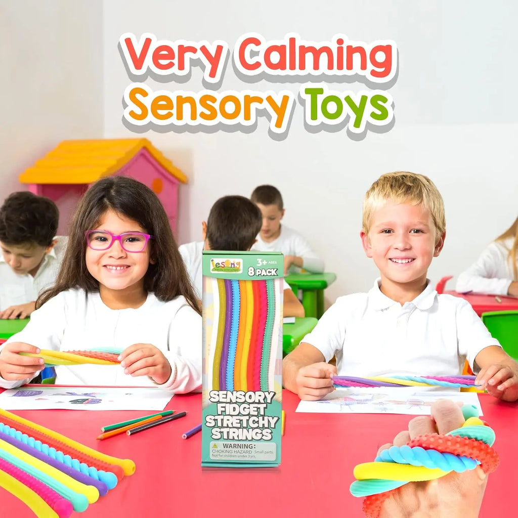 Textured Stretchy Sensory Fidget Toys | Stress & Anxiety Relief for Autism & Special Needs