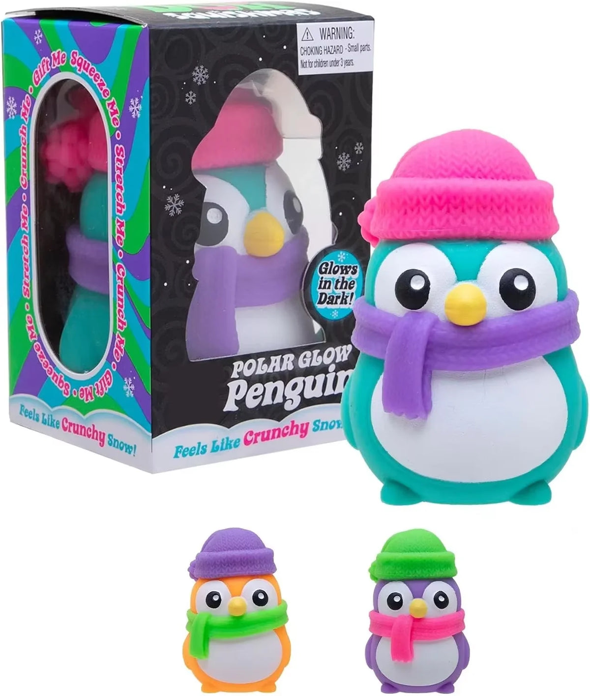 Polar Penguin Squeeze Toy