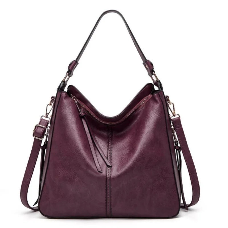 Women's Large Hobo Bucket Shoulder Bag