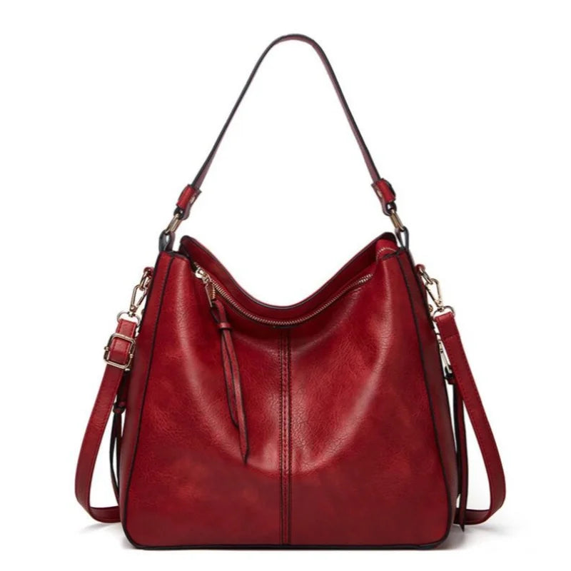 Women's Large Hobo Bucket Shoulder Bag