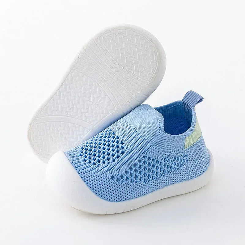 Toddler & Baby Breathable Knitted Slip-On Sneakers