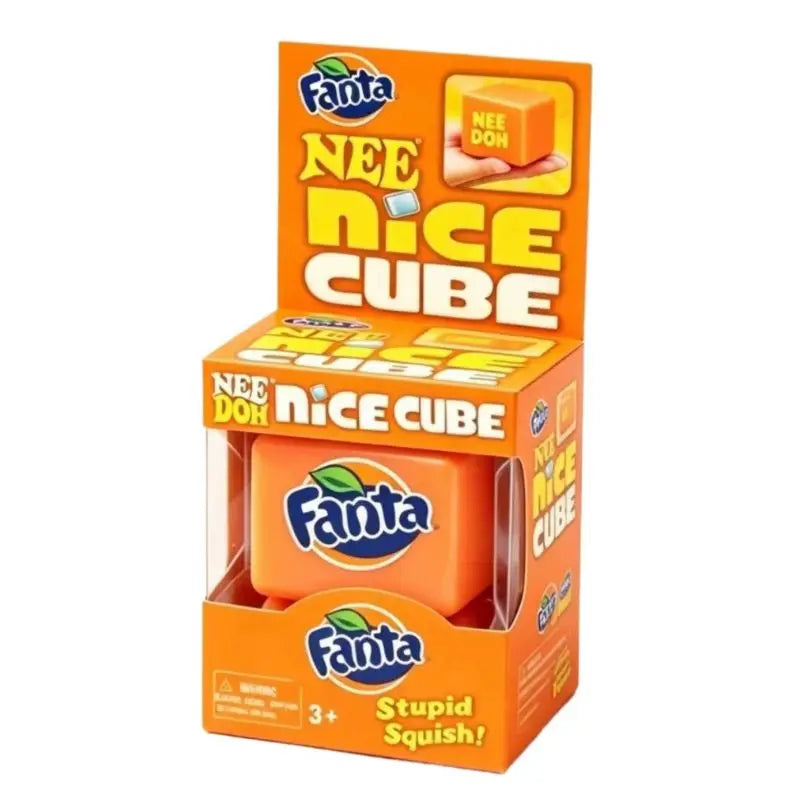 Needoh Nice Cube Sensory Stress Reliever | Fidget Tool for Anxiety & Focus — Kids & Adults