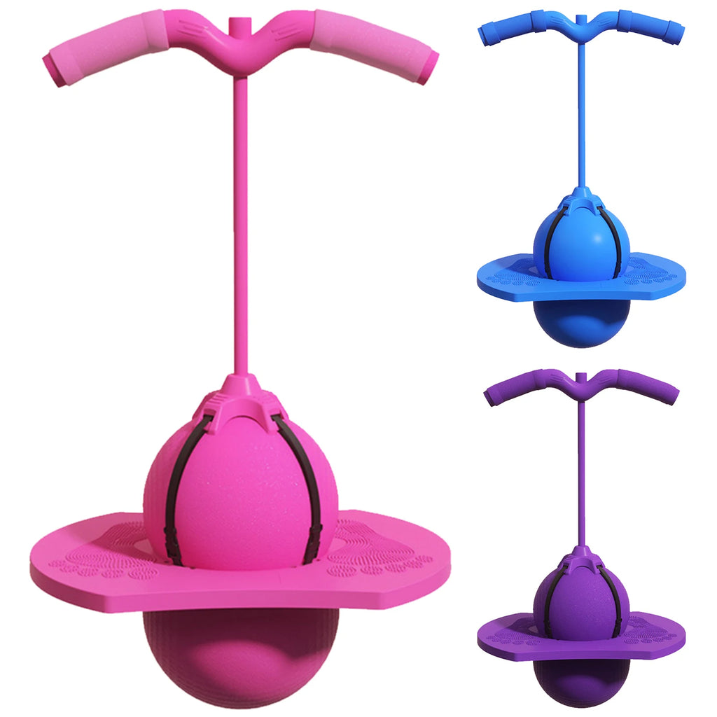 Kids Pogo Bouncing Ball with Handle – Outdoor Jump & Balance Toy