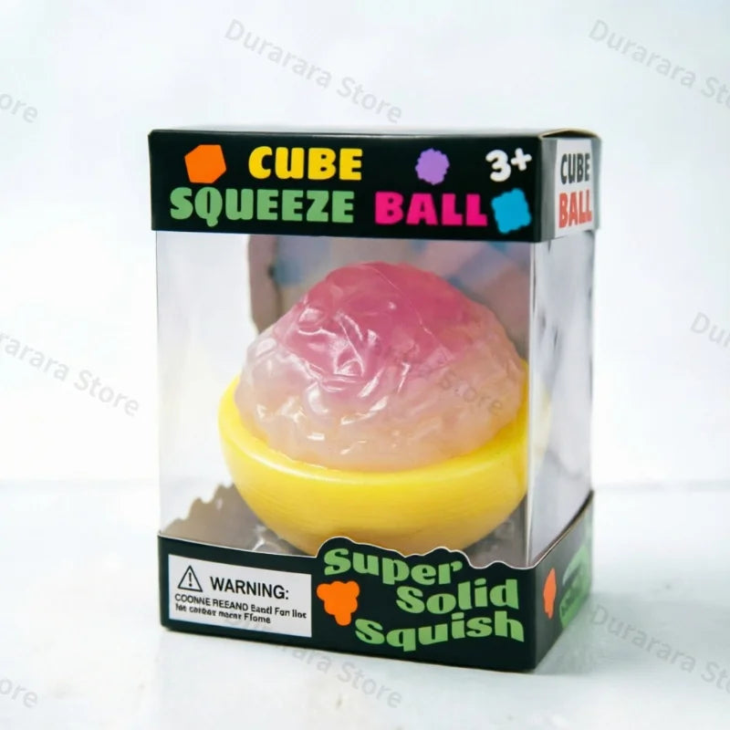 New Snowflake Ice Cube Maltose Squishy Stress Relief Slow Filled Squishy Toys Kids Stress Relief Decompression Venting Toys