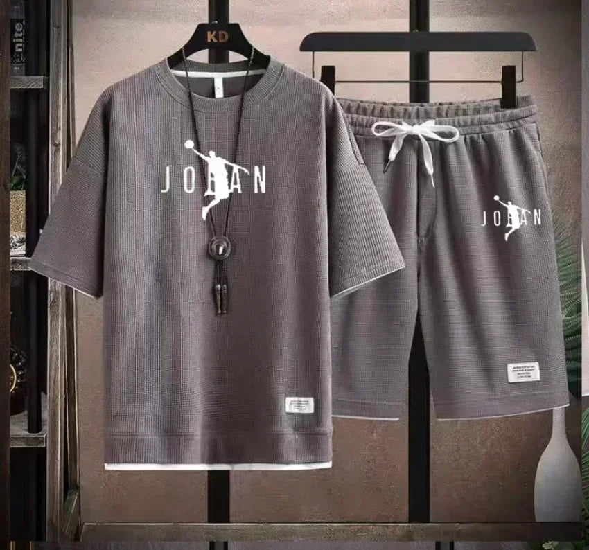 2026 Summer men's suit brand new T-shirt clothing Designer clothing Fashion T-shirt blazer shorts 2-piece set