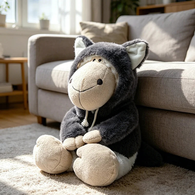 Dressed-Up Sheep Plush Toy