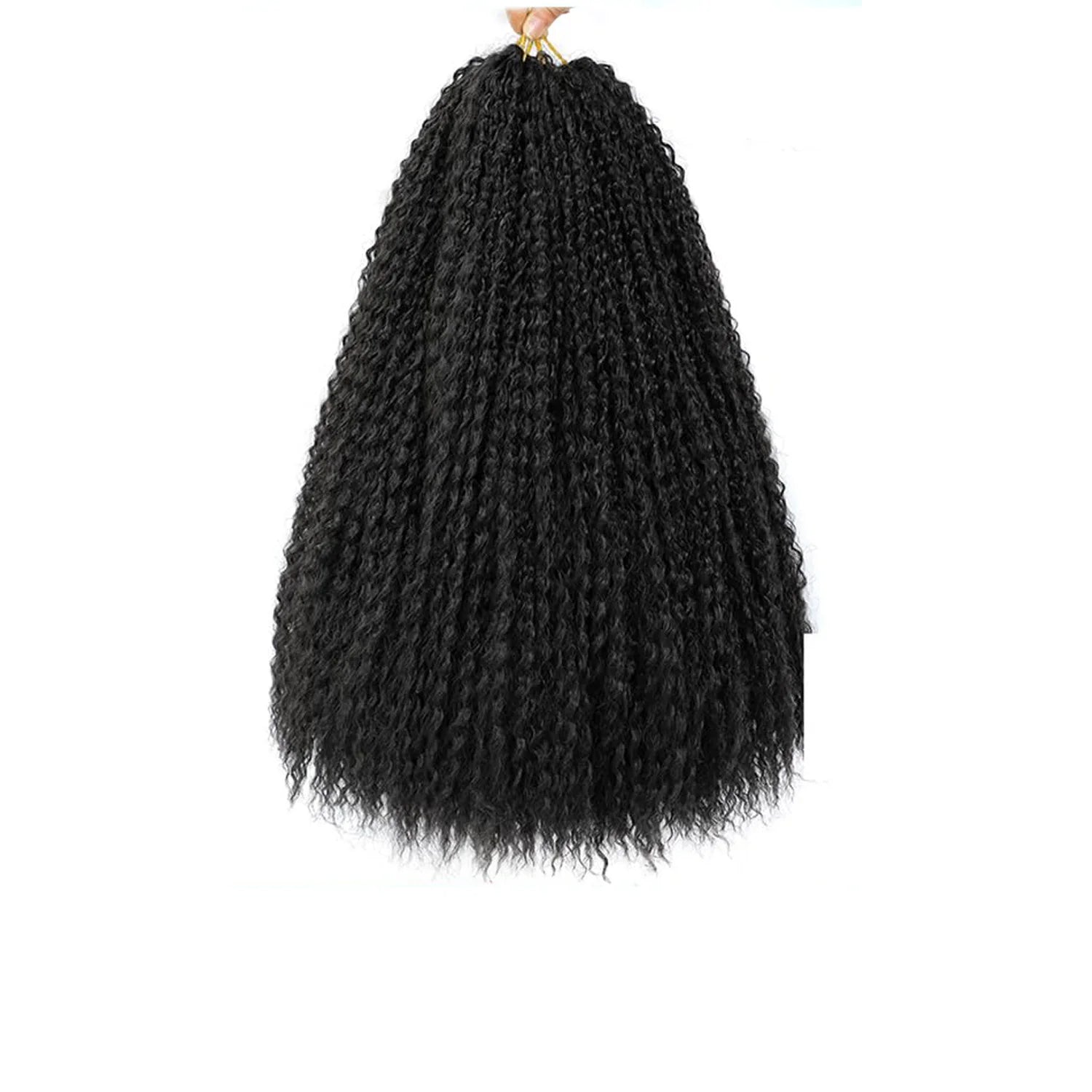 Brazilian Curly Braids Crochet Twist Hair 20inches 4Packs Afro Kinky Curly Braiding Hair Synthetic Water Wave Braid Hair