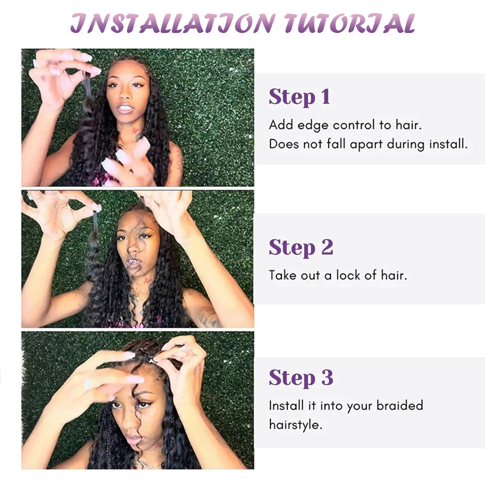 Human Braiding Hair Body Wave Bulk Human Hair For Braiding No Weft 10A Brazilian Curly Human Hair Extensions For Boho Braids