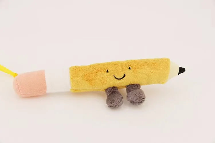 Jellecat Fun Fruit Series Doll Stuffed Bitter Gourd Plush Toy Handmade Doll Cartoon Anime Cute Children's Birthday Gift Doll
