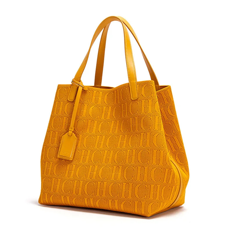 Women's Hand-Woven Cotton Tote Bag