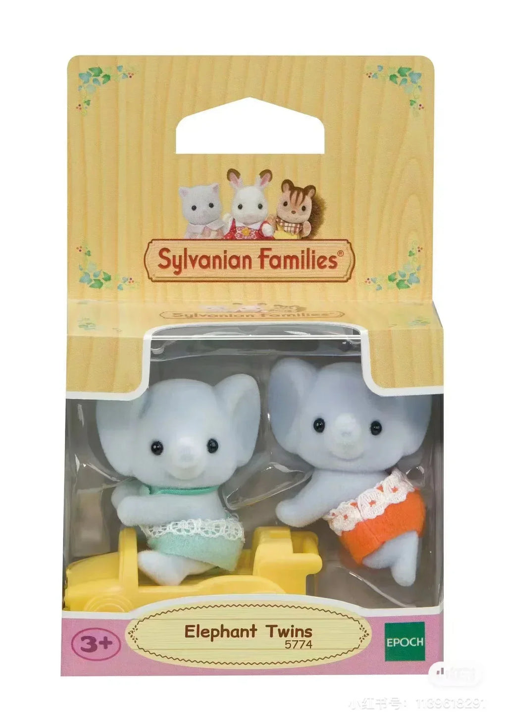 Sylvanian Families Anime Girl Figures Calico critters Furniture Chihuahua Figures Houes Accesorios Furniture   elephant twins