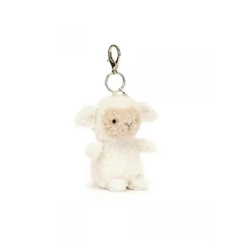 Cute Animal Plush Keychain & Bag Charm