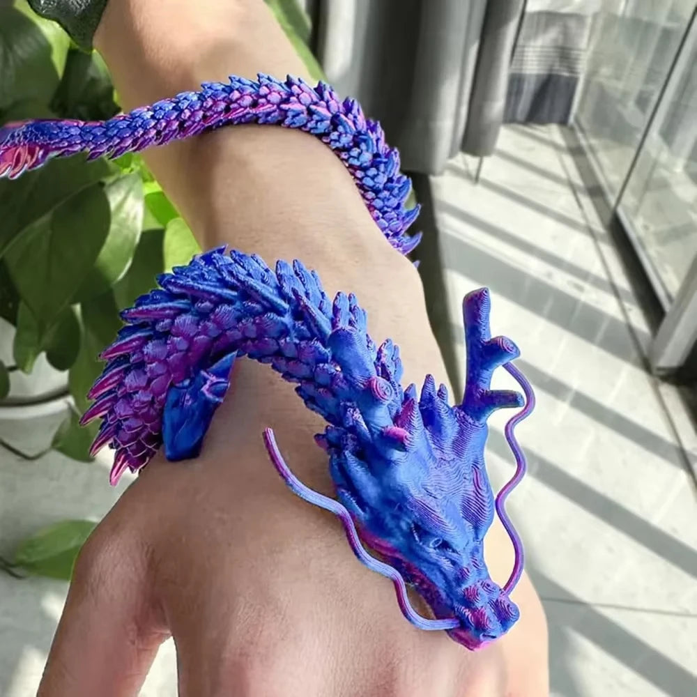 Giant 3D Dragon Figurine 60cm - Desk & Office Decor