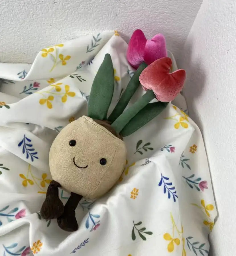 JC Plush Potted Plant Decor Toy Sunflower Daisy Drop Stuffed Soft Comfortable Doll Home Decoration Trendy Toy Jc Plush Gift