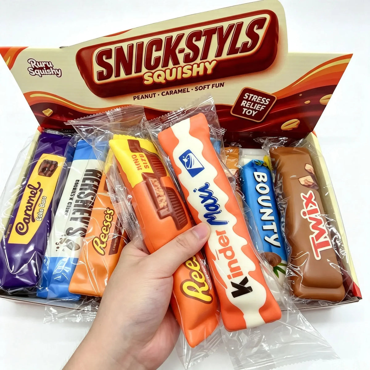 Chocolate & Butter Stick Squishy Toys