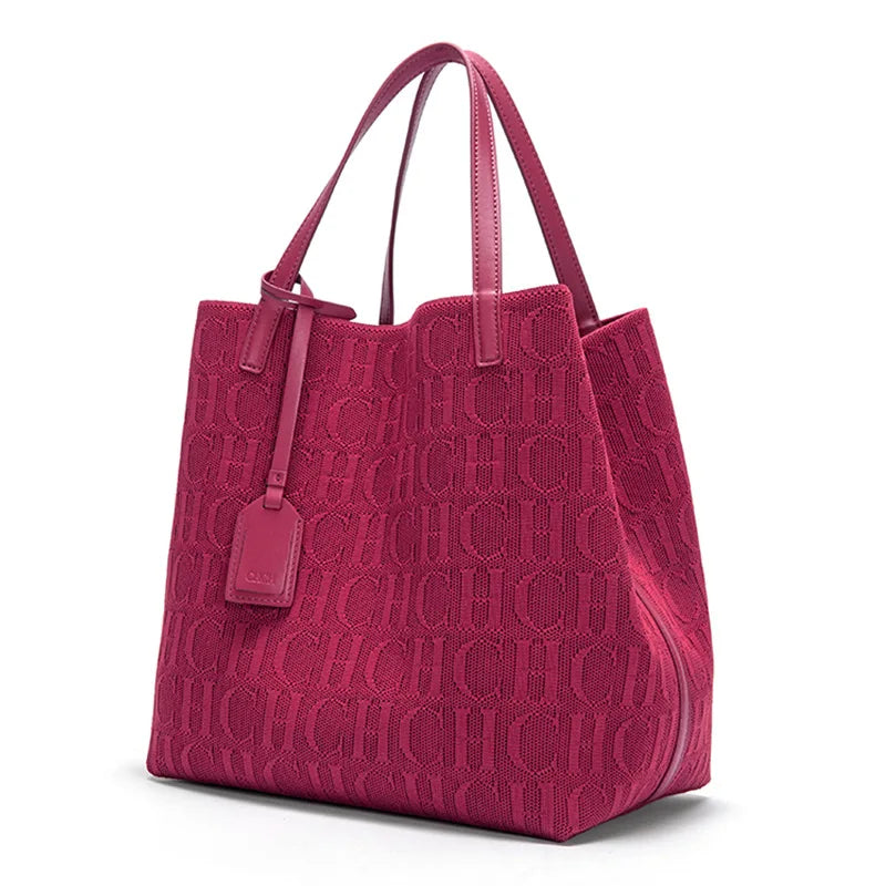 Women's Hand-Woven Cotton Tote Bag