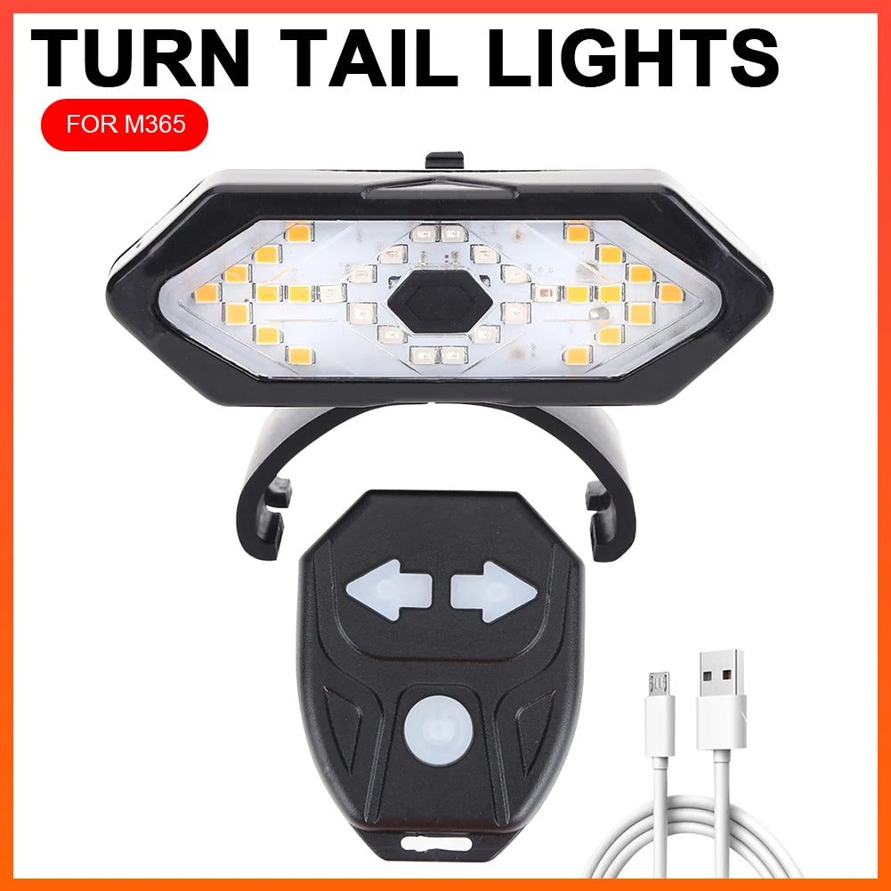 Scooter Turn Signal Safety Light – Wireless Remote LED Warning Lamp