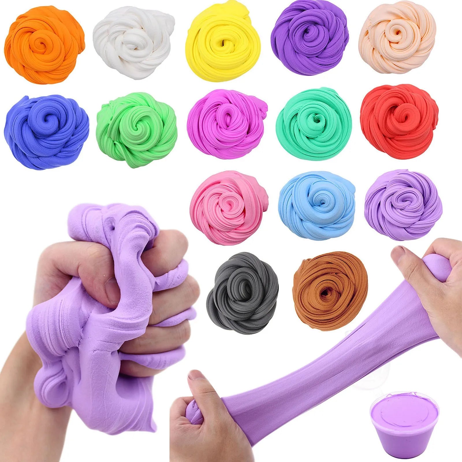 DIY Butter Slime Kit - Soft, Scented & Non-Sticky