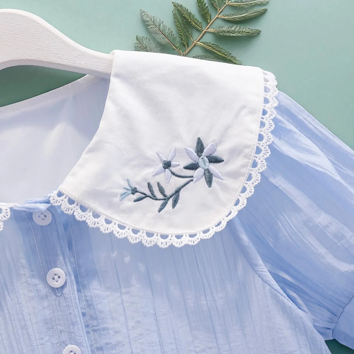 Toddlers Dresses For Girls Children's Dress Summer Cotton Kids School Costumes Short Sleeve Baby  4 5 6 8 9 10 12 Years