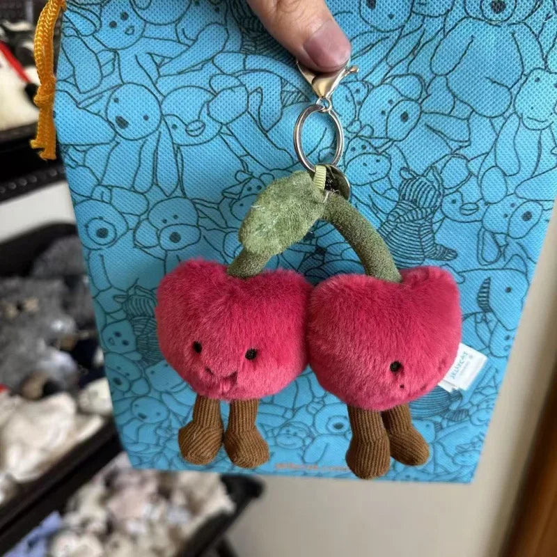 Cute Animal Plush Keychain & Bag Charm