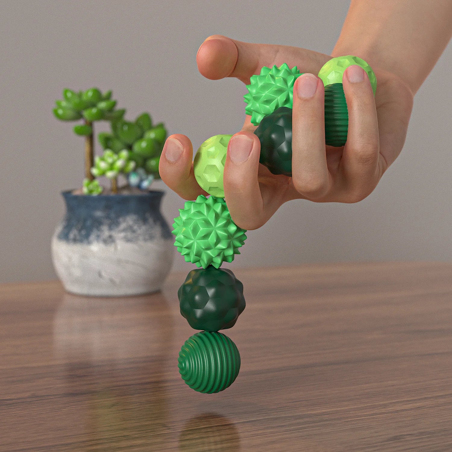 Silicone Sensory Magnetic Constructor Balls | Montessori Educational Toy | Magnetic Building Blocks | 3 Colors