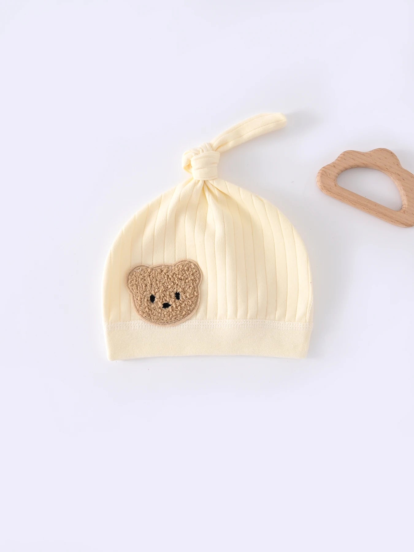 Newborn Baby Unisex Pure Cotton Knit Striped Hat