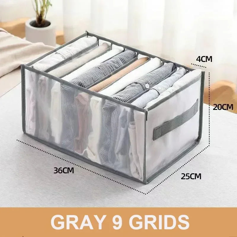 Underwear Storage Drawers Organizer Divider Jeans Organization Storage Box Closet Organizer Clothing Organization System Drawer
