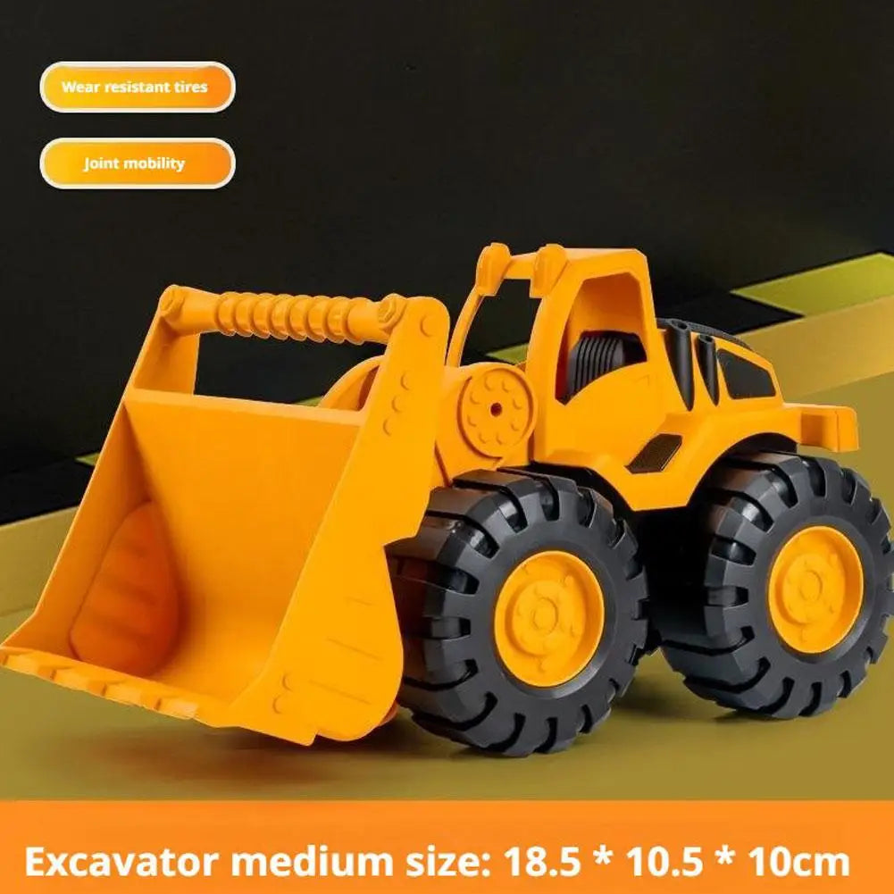 Excavator Truck Model Toy Engineering Vehicle Toddler Early Education Construction Vehicles Truck Boys Gifts