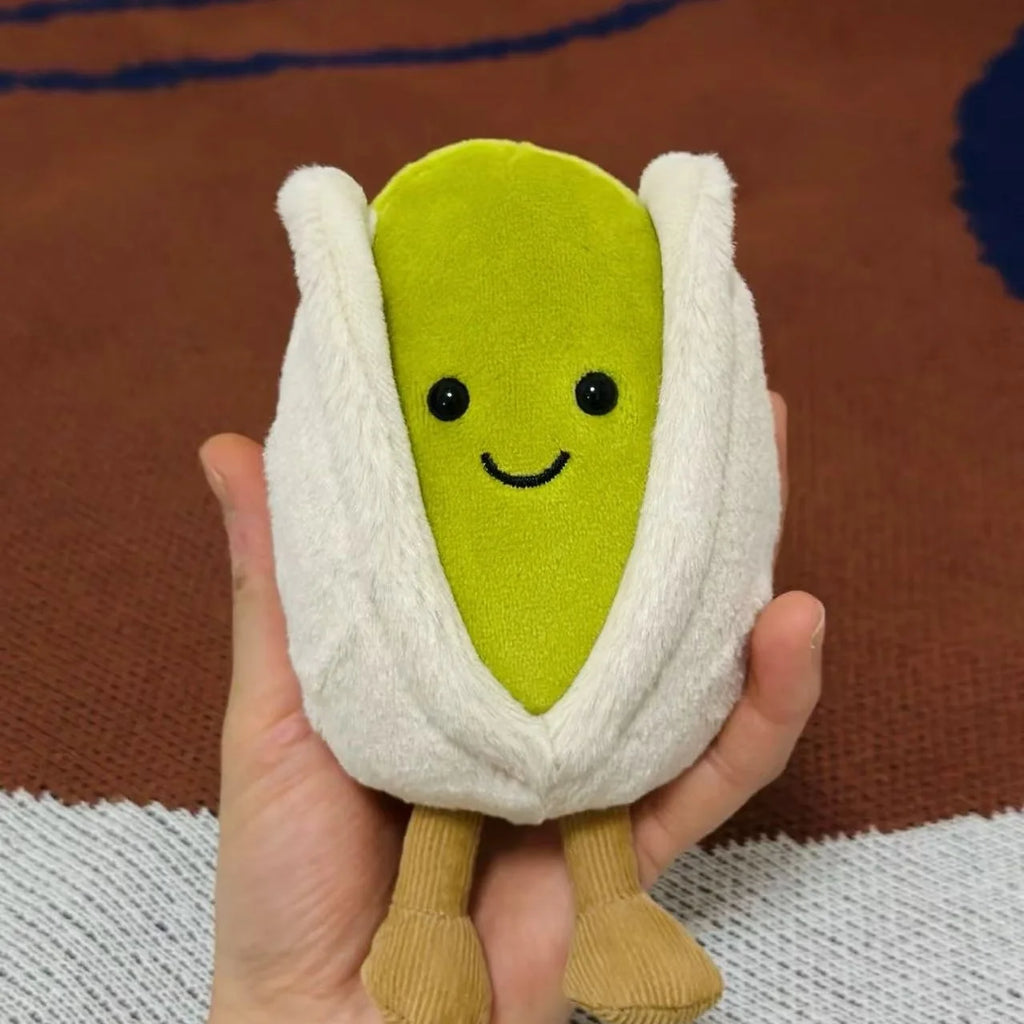 Jellycat-Style Pistachio Plush Doll | 12cm Cartoon Stuffed Toy — Kids Room Decor & Birthday Gift