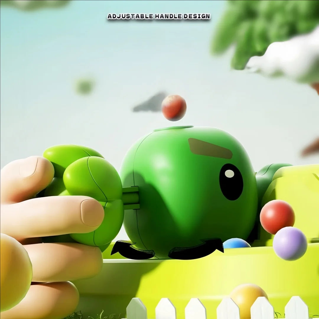 Plants vs Zombies 2-Player Tabletop Shooting Battle Game | Family Party Toy for Kids & Adults