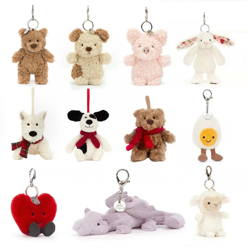 2026 Popular New Bag Pendant Keychain Trend Creative Plush Keychain Decoration Keychain Gift