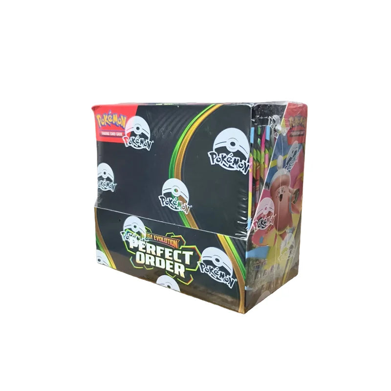 360 PCS Pokemon Mega Evolution Perfect Order Booster Box card English Rare Holographic English Booster Battle Transaction Card