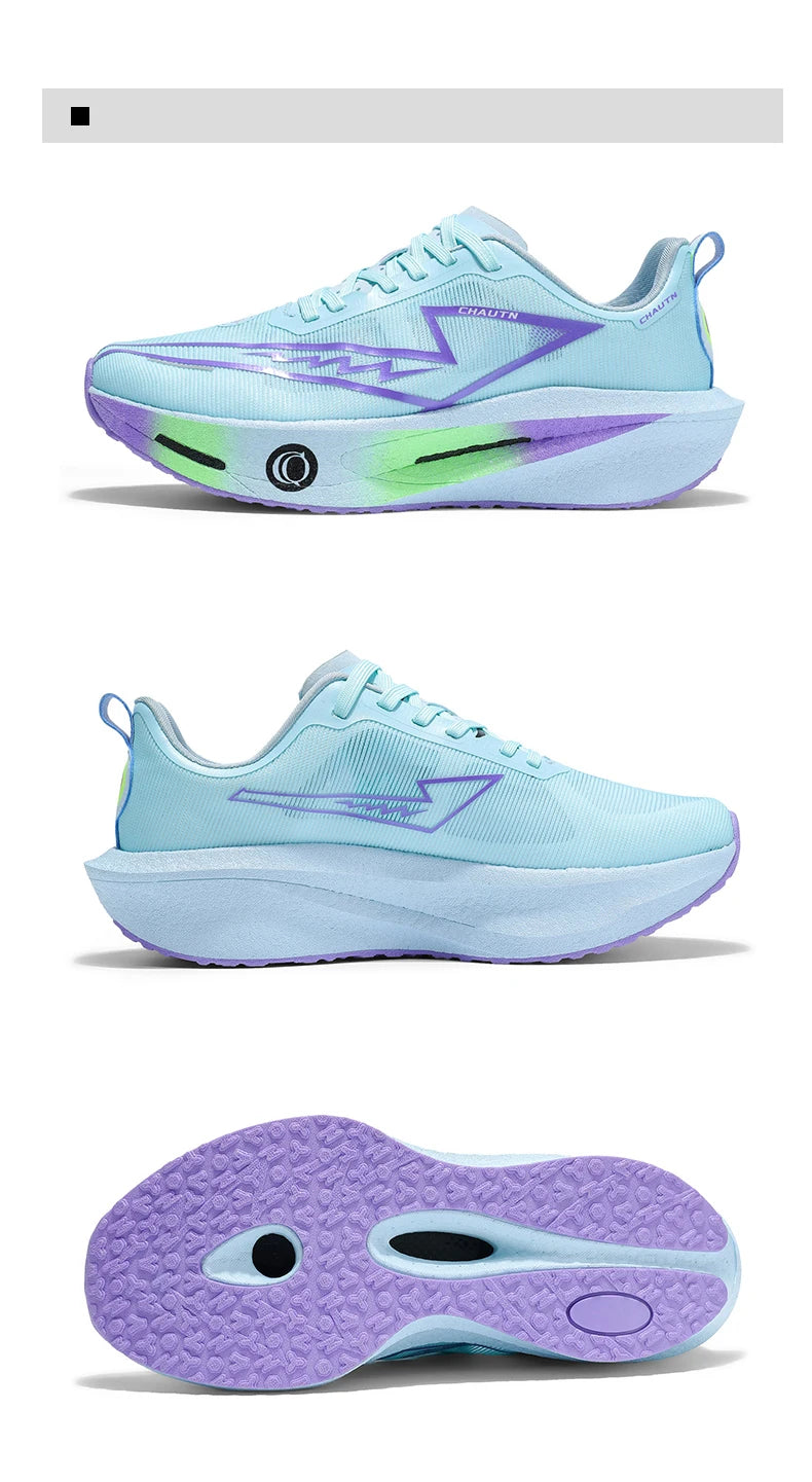 2026Running Shoes Carbon Board Men Speciality Marathon Sports Breathable Lightweight Women's Comfortable Nonskid Chunta Sneakers