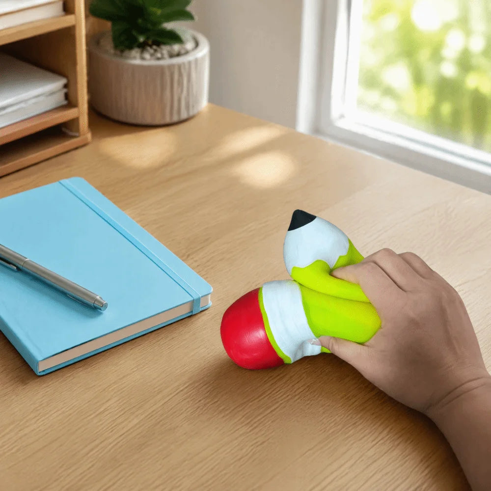 Pencil & Ice Cream Squishy Toys